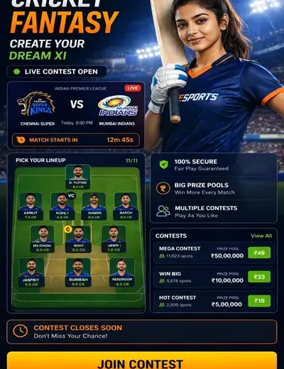 Matka Day (matka milan day) fantasy cricket & matchday visual 3